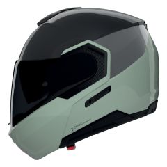 Casque Modulable Nolan N90-3 VERNICIATURA SPECIALE 349 Nero / Verde grigio