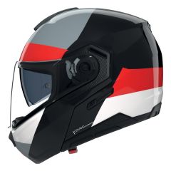 Flip-Up Helmet Nolan N90-3 BLOCCO 353 Nero / Rosso / Antracite / Bianco