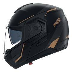 Flip-Up Helmet Nolan N90-3 SINCRONO 351 Nero / Antracite / Oro