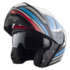 Klapphelm NOS NS-14 Nitro Blue Red Matt