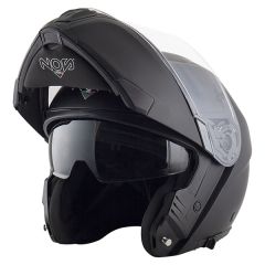 Flip-Up Helmet NOS NS-15F Black Matt