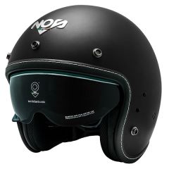 Jet Helmet NOS NS-1F Black Matt