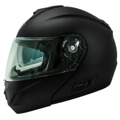 Helmet Flip-Up Full-Face NOS NS-8 Matt Black