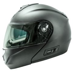 Helmet Flip-Up Full-Face NOS NS-8 Matt Grey