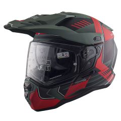 Casque Intégral NOS NS-9 Omega Red Matt