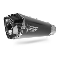 O.008.LDRB - Terminale Scarico Mivv DELTA RACE Black Kymco AK550 (17-20)