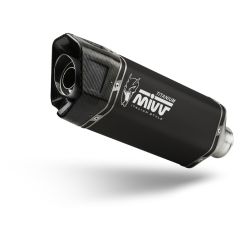 O.011.LR1TB - Exhaust Muffler MIVV SR-1 Black Titanium KYMCO AK550 (21-23)