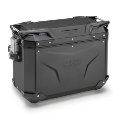 OBKE48BL - Left Side Case Givi Trekker Outback EVO Black Line 48lt