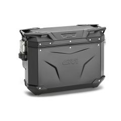 OBKES33BR - Right Side Case Givi TREKKER OUTBACK EVO Aluminum Black 33lt