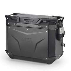 OBKEV44BR - Right Side Case Givi Trekker Outback EVO Aluminum Black 44lt