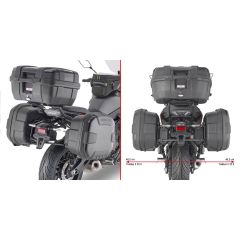 PL2148 - Givi Specific pannier MONOKEY® or RETRO FIT Yamaha Tracer 700 (2020)