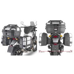 PL9054 - Portavaligie Laterale Givi MK / RETRO FIT Royal Enfield Himalayan