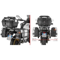 PL9228 - Side case holder Givi PL ONE-FIT Monokey CFMOTO 700 MT ADV (25)