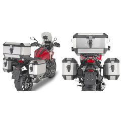 PLO1192MK - Portavaligie Laterale Givi PL ONE-FIT MONOKEY Honda NC 750 X (21-22)