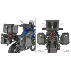 PLO2174CAM - Side case holder Givi PL ONE-FIT Trekker OBK YAMAHA Ténéré 700 (25)