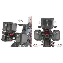 PLO4139CAM - Seitenkofferhalter Givi PL ONE-FIT KAWASAKI KLE 500 (26)