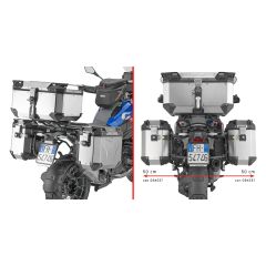 PLO5143CAM - Side case holder Givi PL ONE-FIT BMW R 1300 GS (24)