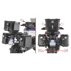 PLO5146CAM - Seitenhalter Givi PL ONE-FIT Trekker Outback BMW R1300GS ADV
