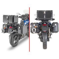 PLO6422CAM - Portavaligie Laterale Givi PL ONE-FIT MK CS OBK Triumph Tiger 1200