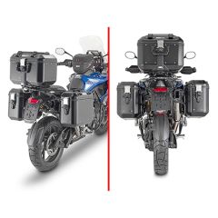 PLO6422MK - Portavaligie Laterale Givi PL ONE-FIT MONOKEY Triumph Tiger 1200 GT