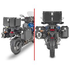 PLO6423CAM - Portavaligie Laterale Givi PL ONE-FIT MK CS OBK Triumph Tiger 1200