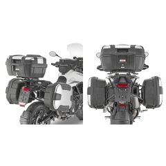 PLO6425MK - Side case holder Givi PL ONE-FIT for MONOKEY cases TRIUMPH Tiger 900