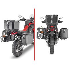 PLO6710CAM - Portavaligie Laterale Givi PL ONE-FIT MK CS OBK Aprilia Tuareg 660