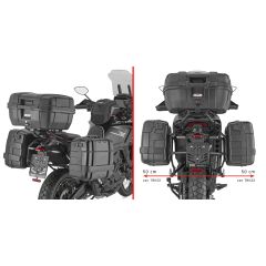 PLO7607MK - Seitenkofferhalter Givi PL ONE-FIT Monokey ZONTES 703 F (25-26)