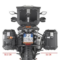 PLO7717CAM Side case holder Givi PL ONE-FIT Trekker Outback KTM 790 Adventure