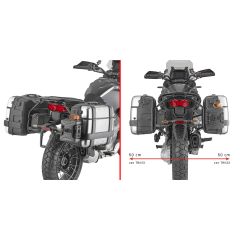 PLO8208MK - Side case holder Givi PL-ONE FIT MOTO GUZZI Stelvio 1000 (24)