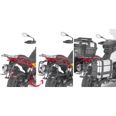 PLOR8203MK - Givi Pannier Holder MONOKEY Moto Guzzi V85 TT (2019)
