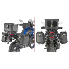 PLOS2174CAM - Side case holder Givi PL ONE-FIT Trekker OBK YAMAHA Ténéré 700