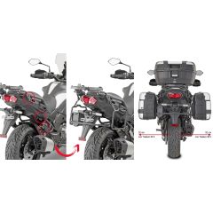 PLR4126 - Givi side case holder MONOKEY Kawasaki Versys 1000 / SE (2019)