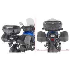 PLX3125 - Side case holder Givi V35/V37 MONOKEY® SIDE SUZUKI V-Strom 800DE (23)