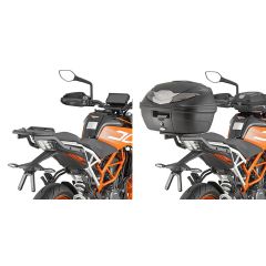 7707FZ - Givi Rear Rack Top-case monolock Ktm Duke 125-390 (17 > 18)