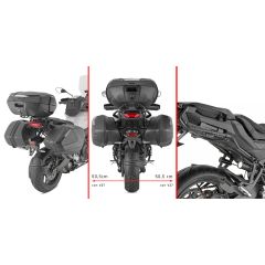 PX2171 - Seitenkofferhalter Givi MK YAMAHA Tracer 9 / GT / GT+ (25-26)