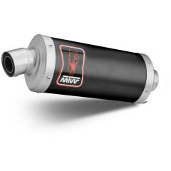 RE.003.LDKB Silencieux Échappement Mivv DAKAR Noir Haut ROYAL ENFIELD HIMALAYAN