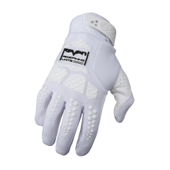 Motocross Gloves Seven MX Rival Ascent White