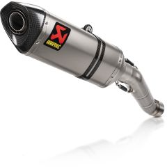 S-A10SO15-RT - Auspufftopf Akrapovic Titan Carbon-Endkappe Aprilia RSV4 (21-26)