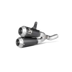 S-D8SO4-CUBTBL/1 - Silenciadores Escape Akrapovic Titanio Ducati Monster 797