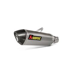 S-K4SO7-HRT - Silenciador Escape Akrapovic Titanio Kawasaki Z400 (19-23)