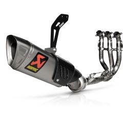 S-T6E1-APLT - Exhaust Akrapovic Evolution Titanium Triumph Daytona 660 (24-26)