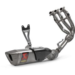 S-T7E1-APLT - Exhaust Akrapovic Evolution Titanium Triumph Street Triple (20-26)