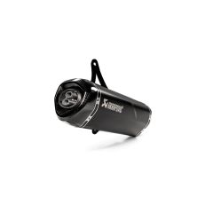 S-VE3SO9-HRSSBL - Exhaust Muffler Akrapovic SS Black Vespa GTS GTV