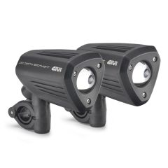 S312 - Zusatzscheinwerferpaar Givi LED Aluminium Schwarz