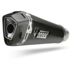 S.050.LDRC - Terminale Scarico MIVV DELTA RACE Nero SUZUKI GSX-R 1000 (17-20)