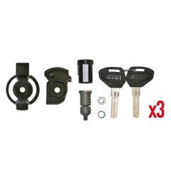 SL103 - Givi Security Lock key set for 3 cases, including bush and under lock
