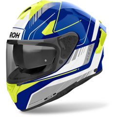 Full-Face Helmet Airoh SPARK 2 CHRONO Blue/Yellow Gloss
