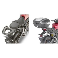 SR1208 - Top case rear attachment Givi MonoKey HONDA CB 650 R (21-23)