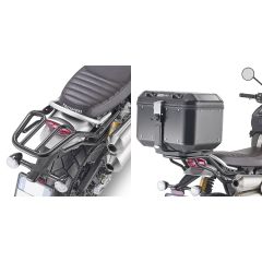 SR6416 - Givi Spezifischer Gepäckträger MONOKEY Topcase Triumph Scrambler 1200